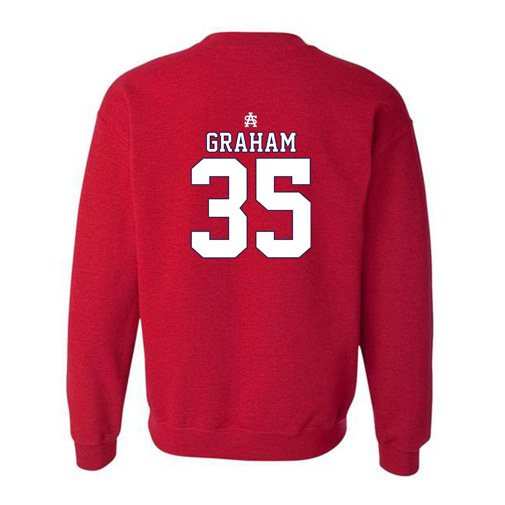 South Alabama - NCAA Baseball : Konnor Graham - Sports Shersey Crewneck Sweatshirt-1