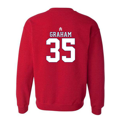 South Alabama - NCAA Baseball : Konnor Graham - Sports Shersey Crewneck Sweatshirt-1
