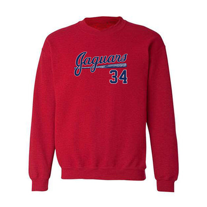 South Alabama - NCAA Baseball : Jake Middleton - Sports Shersey Crewneck Sweatshirt-0