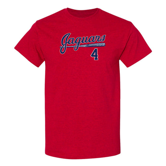South Alabama - NCAA Baseball : Brock Lustic - Sports Shersey T-Shirt-0