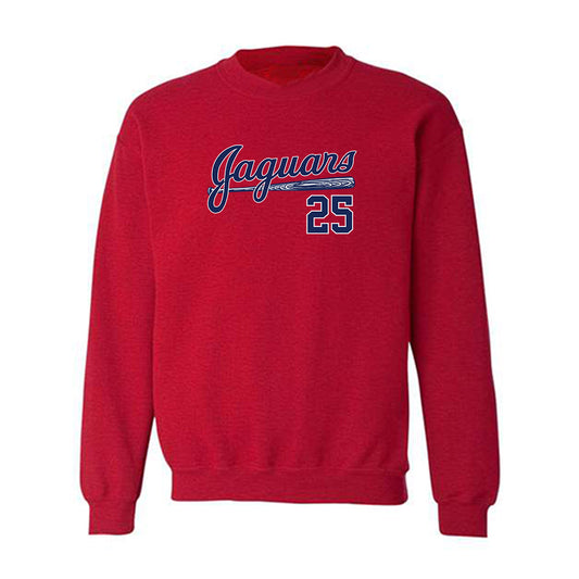 South Alabama - NCAA Baseball : Paxton Bigby - Sports Shersey Crewneck Sweatshirt-0
