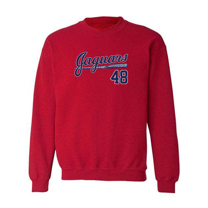 South Alabama - NCAA Baseball : Chase Davis - Sports Shersey Crewneck Sweatshirt-0
