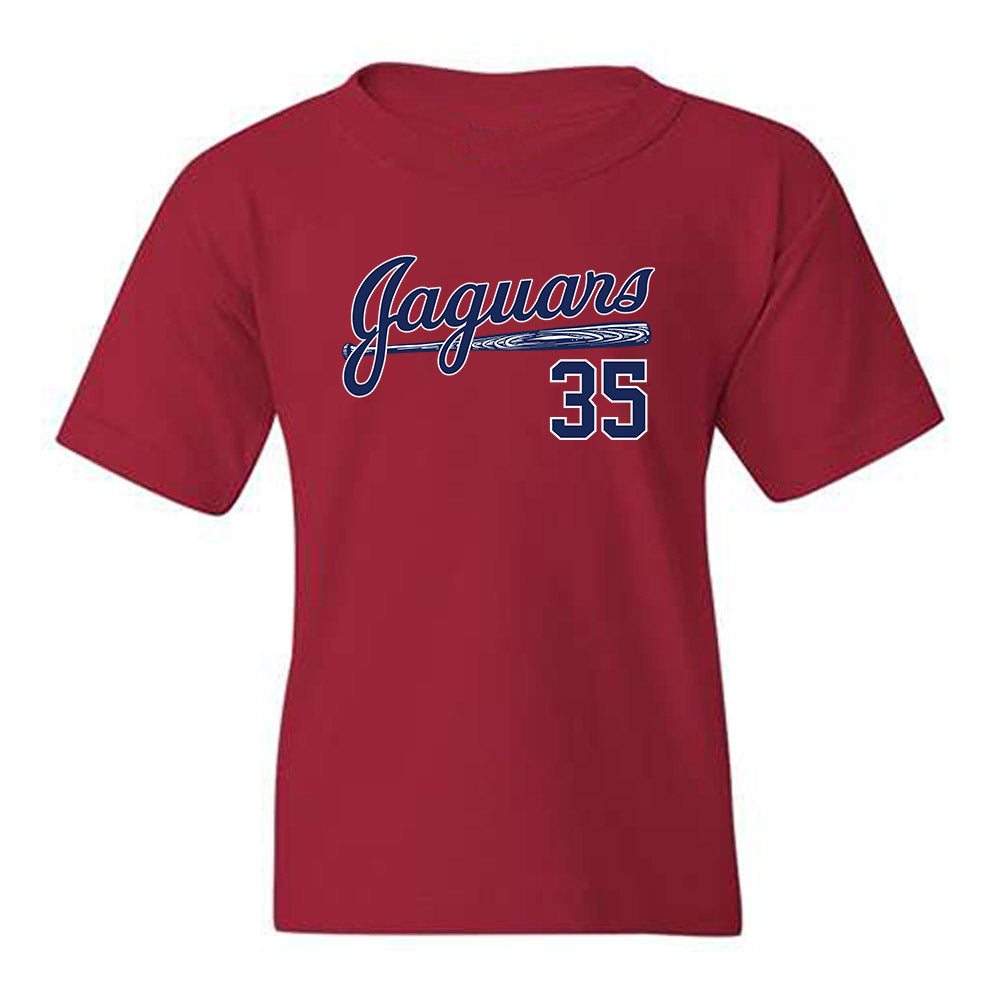 South Alabama - NCAA Baseball : Konnor Graham - Sports Shersey Youth T-Shirt-0