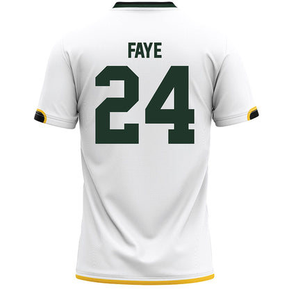 Siena - NCAA Men's Lacrosse : Fallou Faye - White Lacrosse Jersey-1