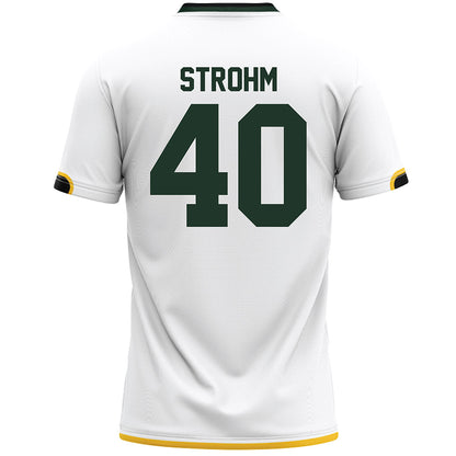 Siena - NCAA Men's Lacrosse : Tyler Strohm - White Lacrosse Jersey-1
