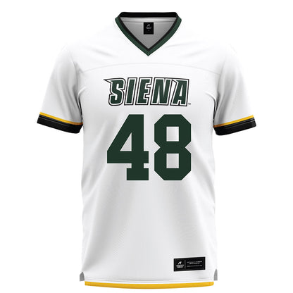 Siena - NCAA Men's Lacrosse : Brody Corless - White Lacrosse Jersey-0