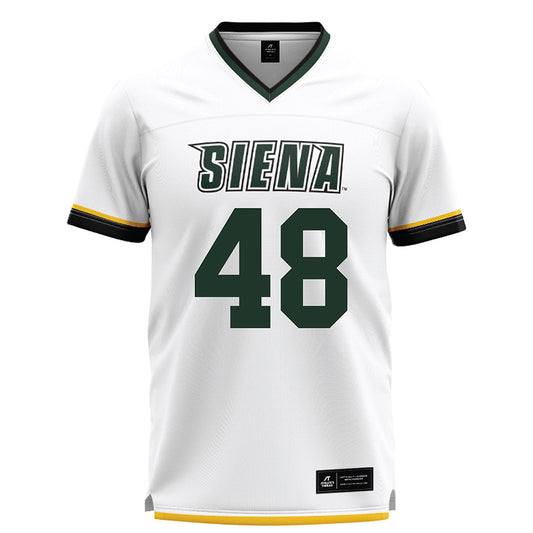 Siena - NCAA Men's Lacrosse : Brody Corless - White Lacrosse Jersey-0