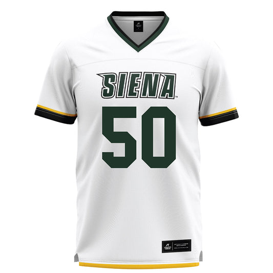 Siena - NCAA Men's Lacrosse : Johnny Accardo - White Lacrosse Jersey
