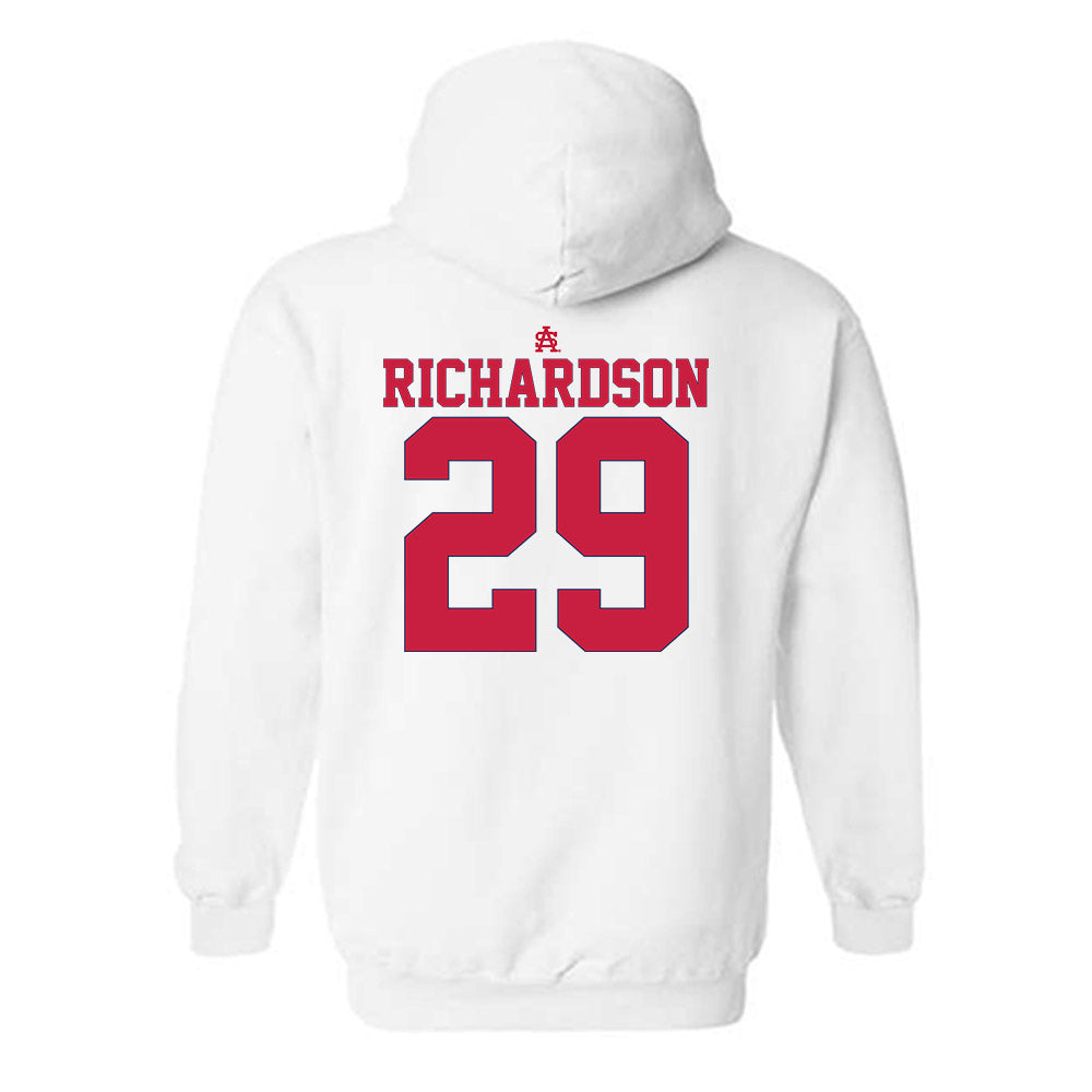 South Alabama - NCAA Baseball : Nick Richardson - Sports Shersey Hooded Sweatshirt-1
