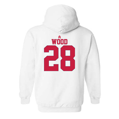 South Alabama - NCAA Baseball : Nathan Wood - Sports Shersey Hooded Sweatshirt-1