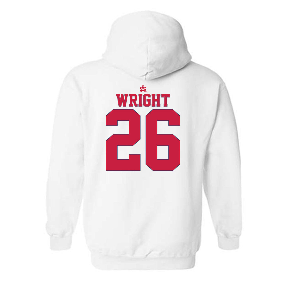 South Alabama - NCAA Baseball : Brennon Wright - Sports Shersey Hooded Sweatshirt-1
