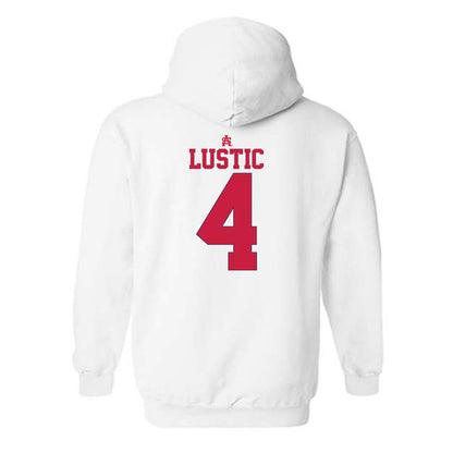 South Alabama - NCAA Baseball : Brock Lustic - Sports Shersey Hooded Sweatshirt-1
