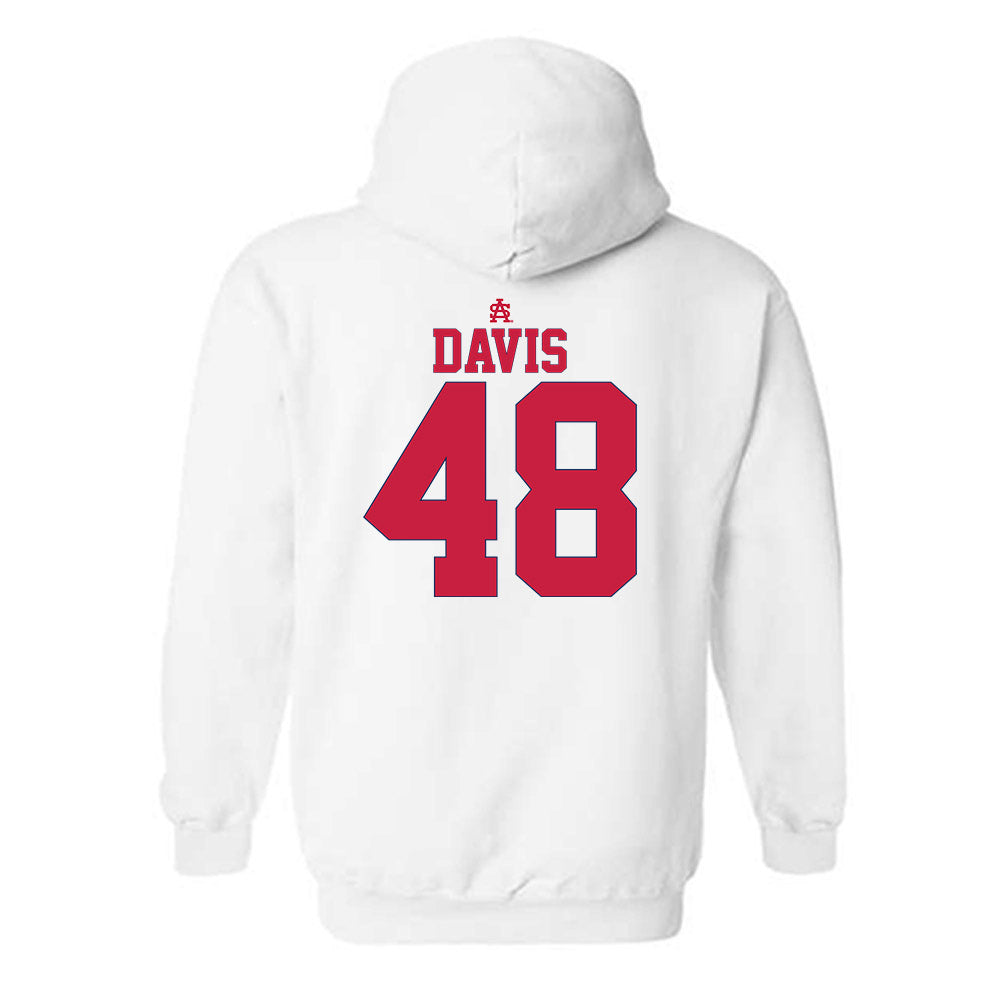 South Alabama - NCAA Baseball : Chase Davis - Sports Shersey Hooded Sweatshirt-1