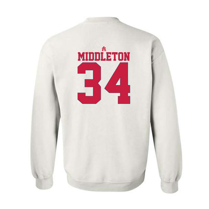 South Alabama - NCAA Baseball : Jake Middleton - Sports Shersey Crewneck Sweatshirt-1