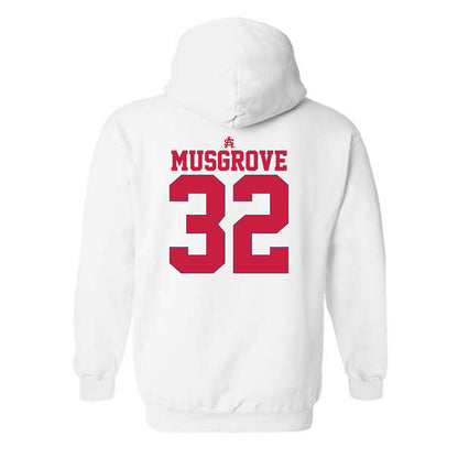 South Alabama - NCAA Baseball : Fuller Musgrove - Sports Shersey Hooded Sweatshirt-1