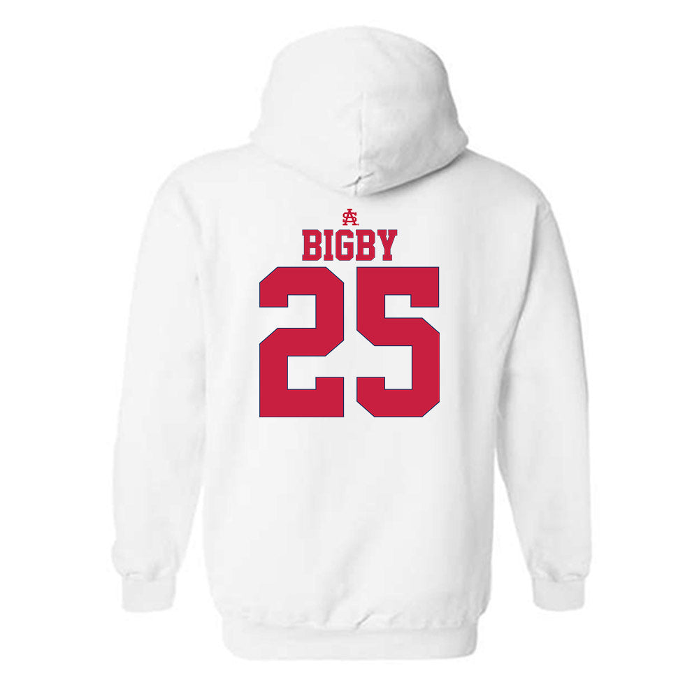 South Alabama - NCAA Baseball : Paxton Bigby - Sports Shersey Hooded Sweatshirt-1