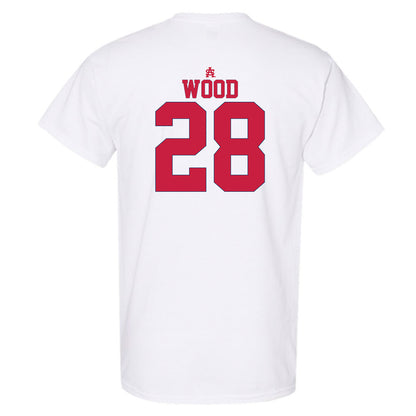 South Alabama - NCAA Baseball : Nathan Wood - Sports Shersey T-Shirt-1