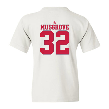 South Alabama - NCAA Baseball : Fuller Musgrove - Sports Shersey Youth T-Shirt-1