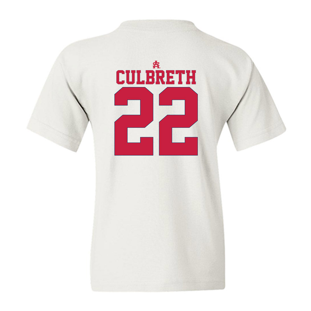 South Alabama - NCAA Baseball : Cade Culbreth - Sports Shersey Youth T-Shirt-1
