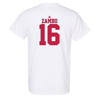 South Alabama - NCAA Baseball : Mason Zambo - Sports Shersey T-Shirt-1