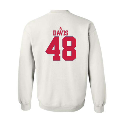 South Alabama - NCAA Baseball : Chase Davis - Sports Shersey Crewneck Sweatshirt-1