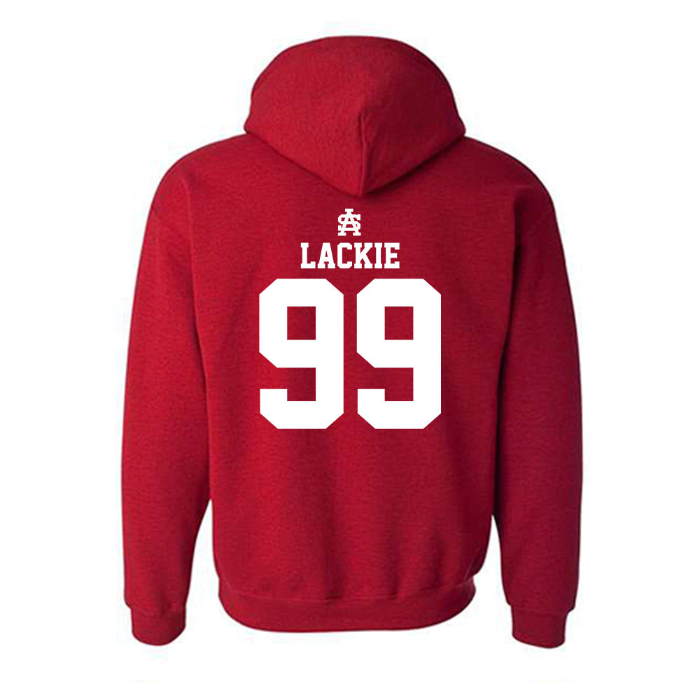 South Alabama - NCAA Softball : Olivia Lackie - Sports Shersey Hooded Sweatshirt-1