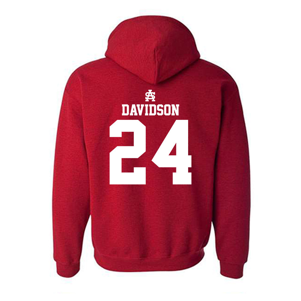 South Alabama - NCAA Softball : Megan Davidson - Sports Shersey Hooded Sweatshirt-1