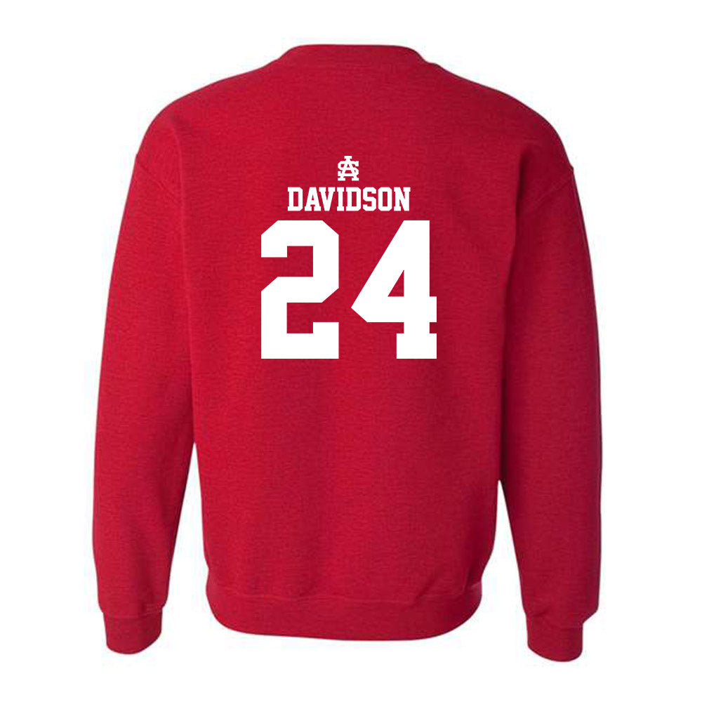 South Alabama - NCAA Softball : Megan Davidson - Sports Shersey Crewneck Sweatshirt-1