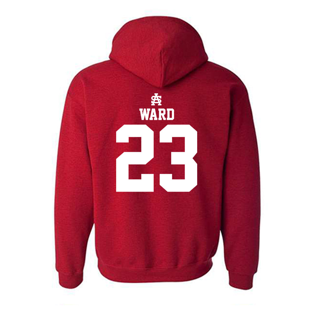 South Alabama - NCAA Softball : Gracie Ward - Sports Shersey Hooded Sweatshirt-1
