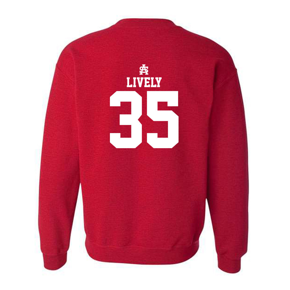 South Alabama - NCAA Softball : Presley Lively - Sports Shersey Crewneck Sweatshirt-1