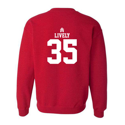 South Alabama - NCAA Softball : Presley Lively - Sports Shersey Crewneck Sweatshirt-1