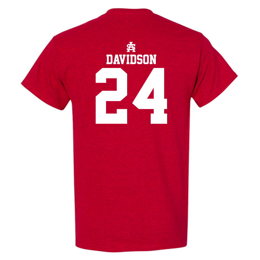 South Alabama - NCAA Softball : Megan Davidson - Sports Shersey T-Shirt-1