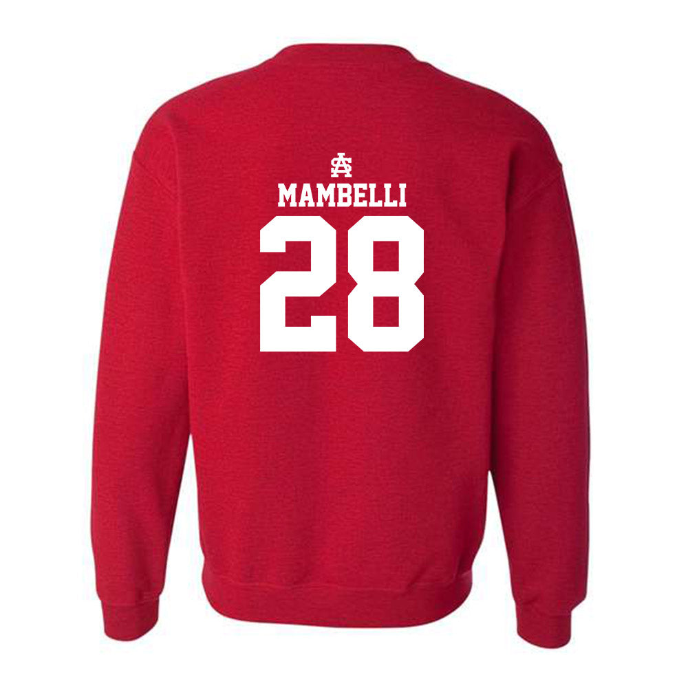 South Alabama - NCAA Softball : Virginia Mambelli - Sports Shersey Crewneck Sweatshirt-1
