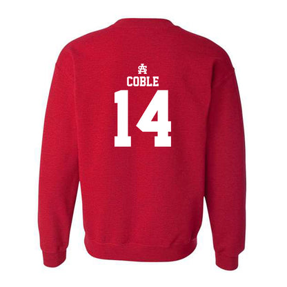 South Alabama - NCAA Softball : Ashleia Coble - Sports Shersey Crewneck Sweatshirt-1
