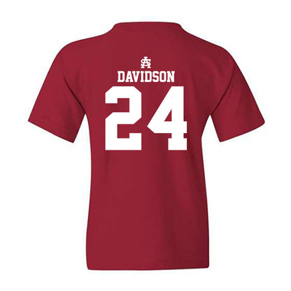 South Alabama - NCAA Softball : Megan Davidson - Sports Shersey Youth T-Shirt-1