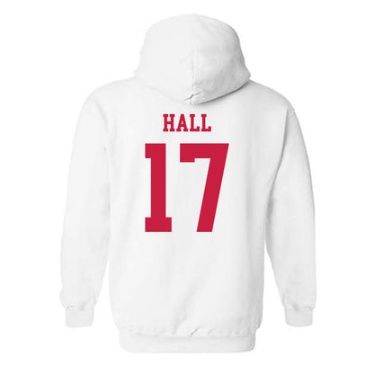 South Alabama - NCAA Softball : Morgan Hall - Sports Shersey Hooded Sweatshirt-1