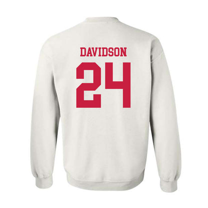 South Alabama - NCAA Softball : Megan Davidson - Sports Shersey Crewneck Sweatshirt-1