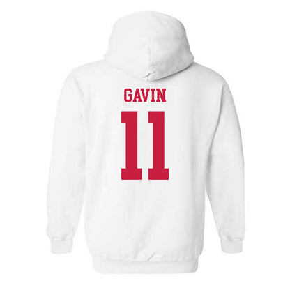South Alabama - NCAA Softball : Caitlyn Gavin - Sports Shersey Hooded Sweatshirt-1