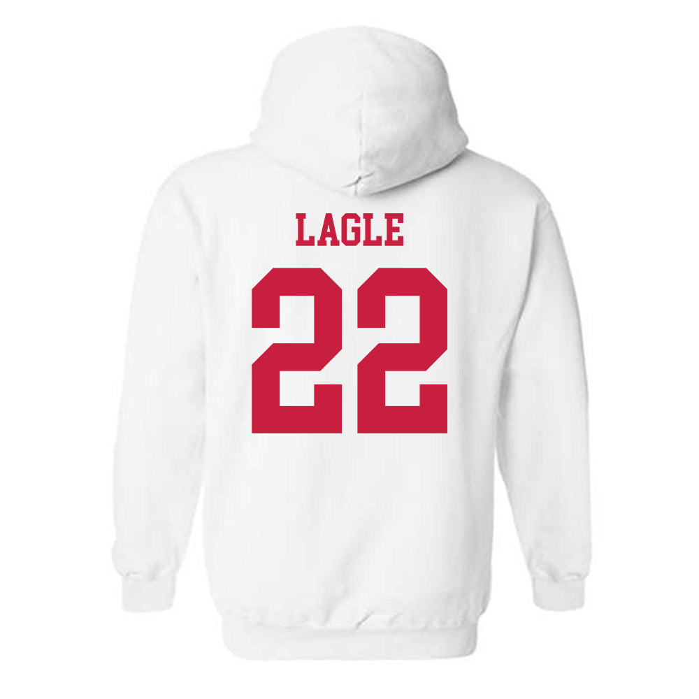 South Alabama - NCAA Softball : Madison Lagle - Sports Shersey Hooded Sweatshirt-1
