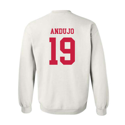 South Alabama - NCAA Softball : Frankie Andujo - Sports Shersey Crewneck Sweatshirt-1