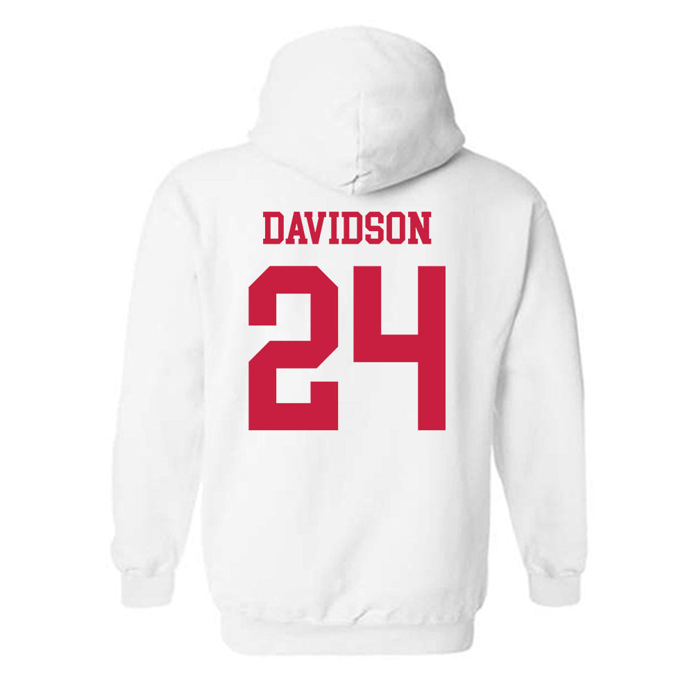 South Alabama - NCAA Softball : Megan Davidson - Sports Shersey Hooded Sweatshirt-1