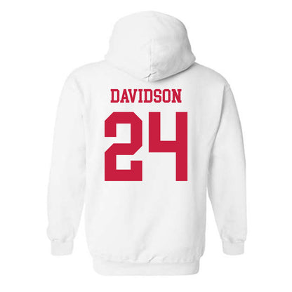 South Alabama - NCAA Softball : Megan Davidson - Sports Shersey Hooded Sweatshirt-1