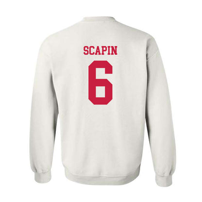 South Alabama - NCAA Softball : Sydney Scapin - Sports Shersey Crewneck Sweatshirt-1