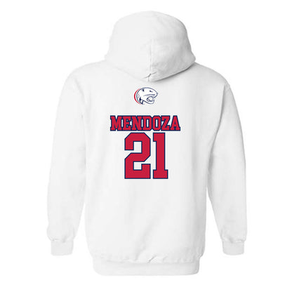 South Alabama - NCAA Softball : Sophia Mendoza - Sports Shersey Hooded Sweatshirt-1