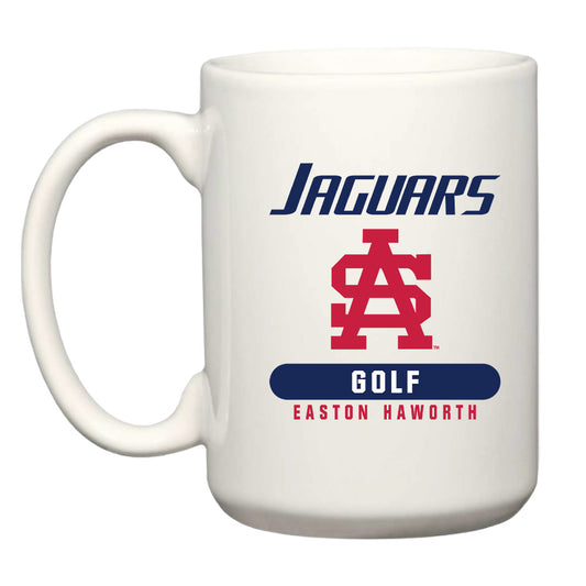 South Alabama - NCAA Men's Golf : Easton Haworth - Coffee Mug-0