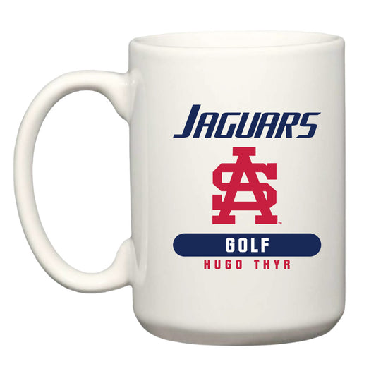 South Alabama - NCAA Men's Golf : Hugo Thyr - Coffee Mug-0