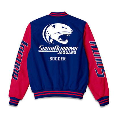 South Alabama - NCAA Women's Soccer : Brooklynn Samonski - Bomber Jacket-1