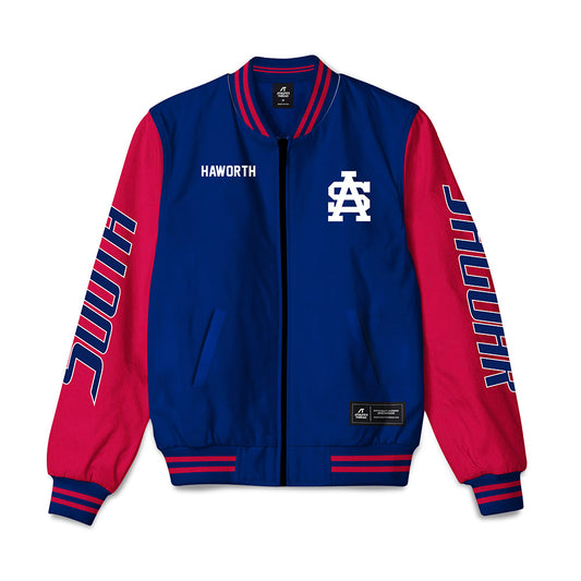 South Alabama - NCAA Men's Golf : Easton Haworth - Bomber Jacket-0