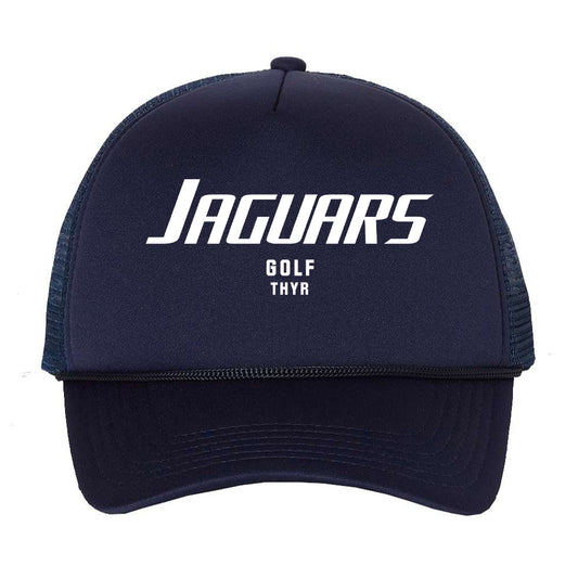 South Alabama - NCAA Men's Golf : Hugo Thyr - Trucker Hat-0