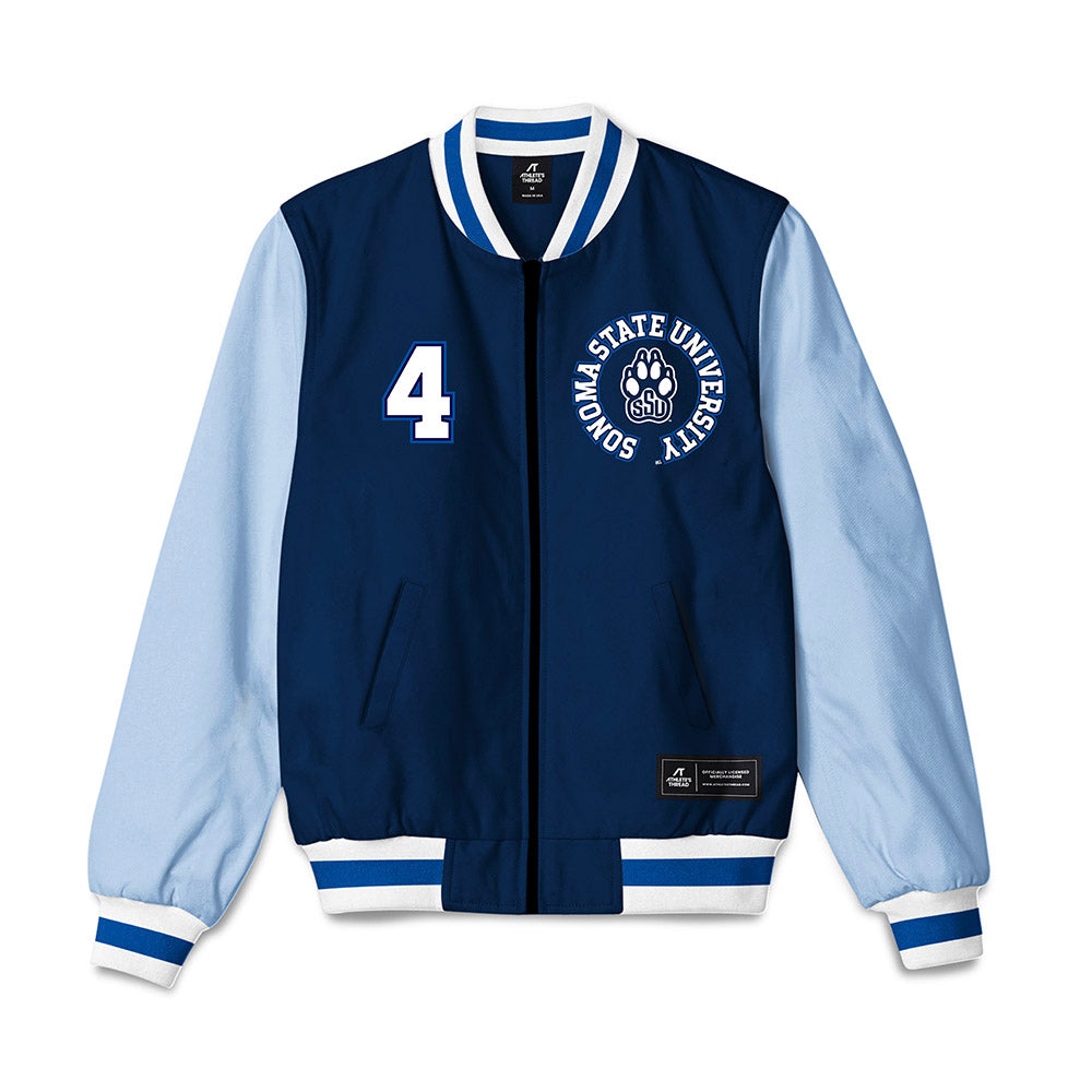SSU - NCAA Women's Basketball : Sheriene Arikat - Bomber Jacket